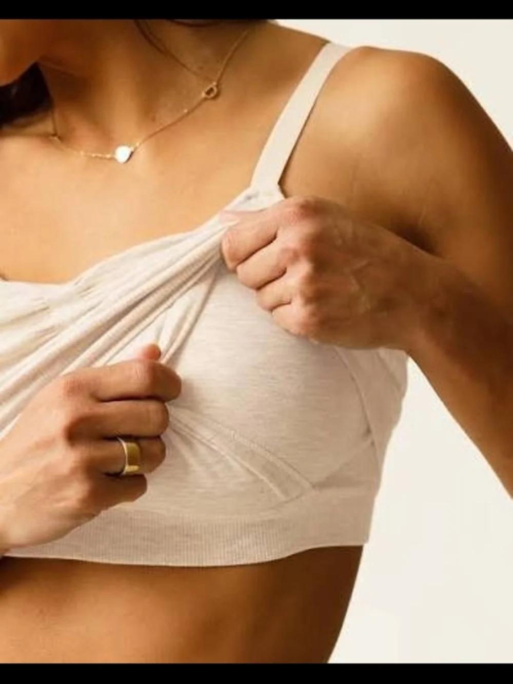 Sublime® Bamboo Hands-Free Pumping Lounge & Sleep Bra